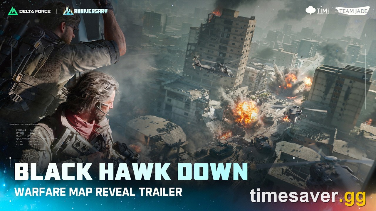 Delta Force 'The Mog' Black Hawk Down Warfare map reveal — Unreal Engine 5 urban warfare