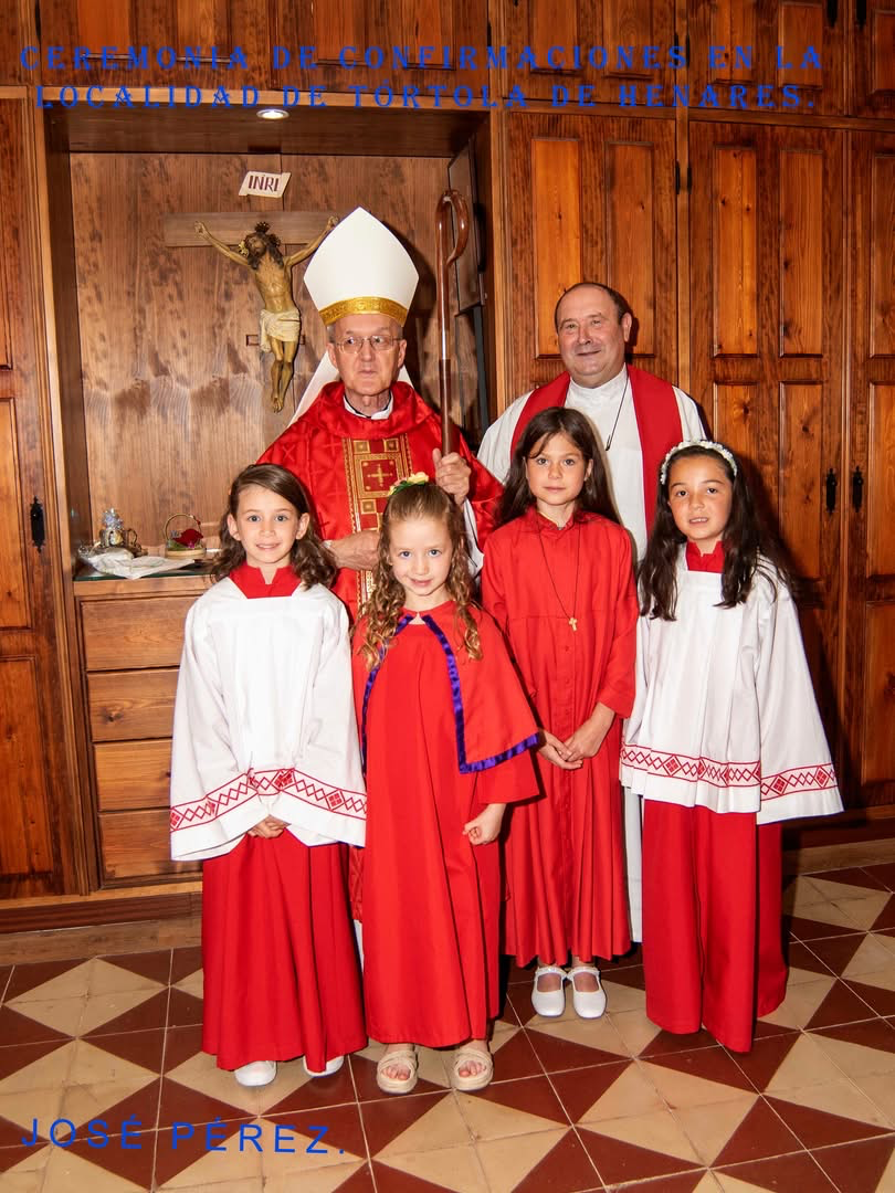 Confirmaciones en la parroquia Nuestra Señora de la Asunción de Tórtola de Henares