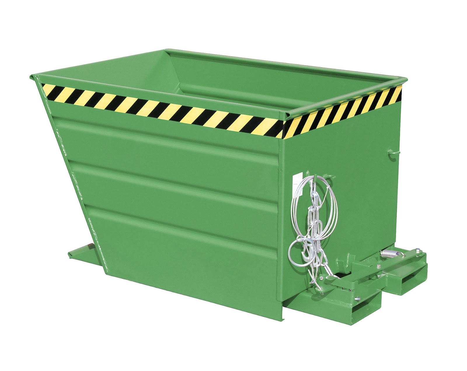 Kiepcontainer VG 550, gelakt, Resedagroen