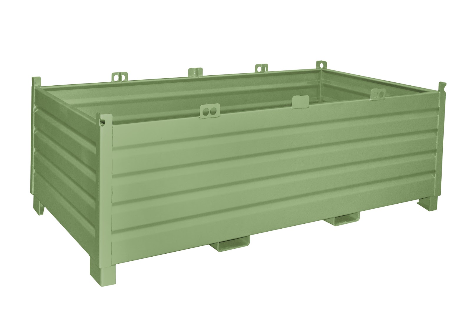Verzamelcontainer-System SBS 2000, gelakt, Resedagroen