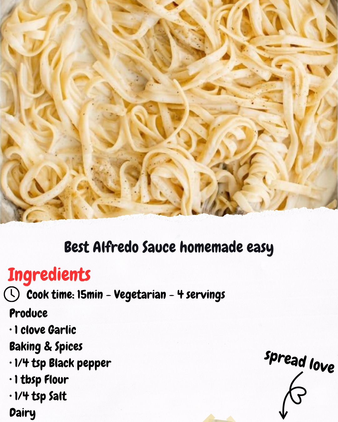 Best Alfredo Sauce homemade easy