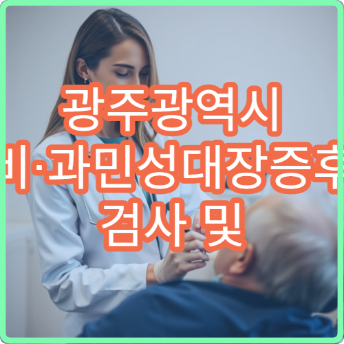 광주광역시 변비·과민성대장증후군 검사 및 치료 가능한 병원