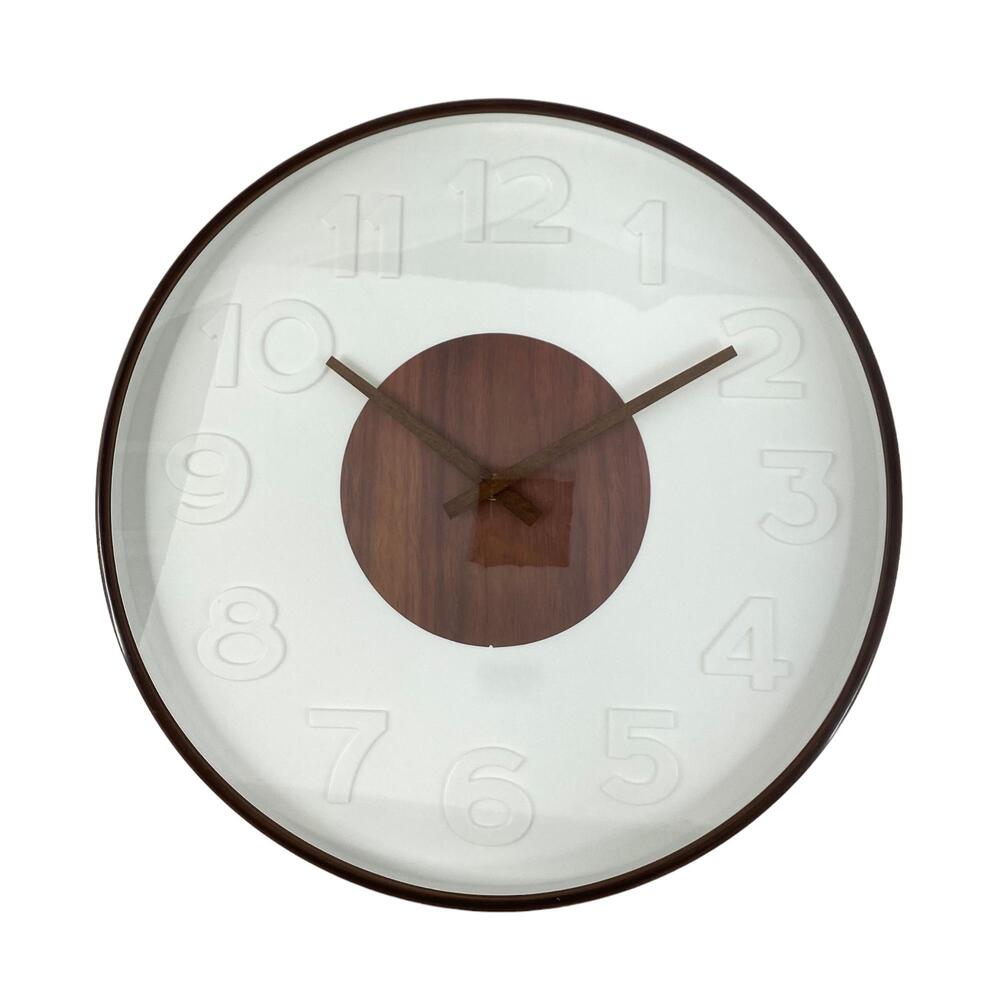 Reloj decorativo Concepts™ Natura color blanco/café