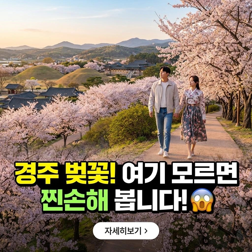 경주 벚꽃 200% 만끽! 7가지 핵심 전략으로 완벽 가이드
