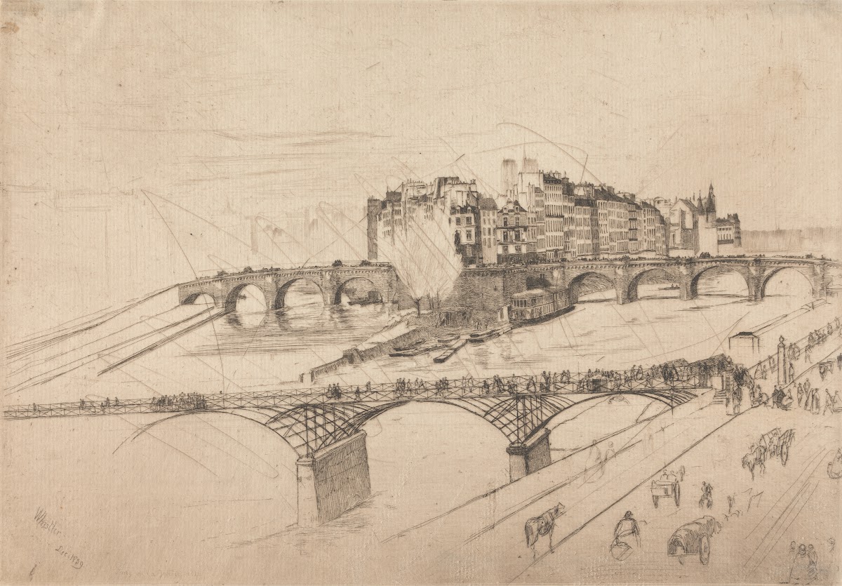 Île de la Cité Paris 1859