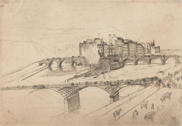 Île de la Cité Paris 1859