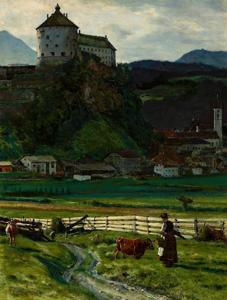 View of the Kufstein Fortress vicinity 1889