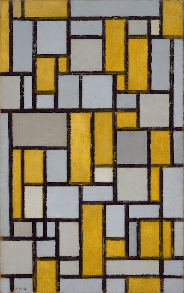 Composition with Grid 1 1918