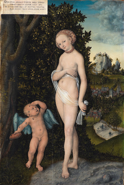 Venus with Cupid Stealing Honey 1530