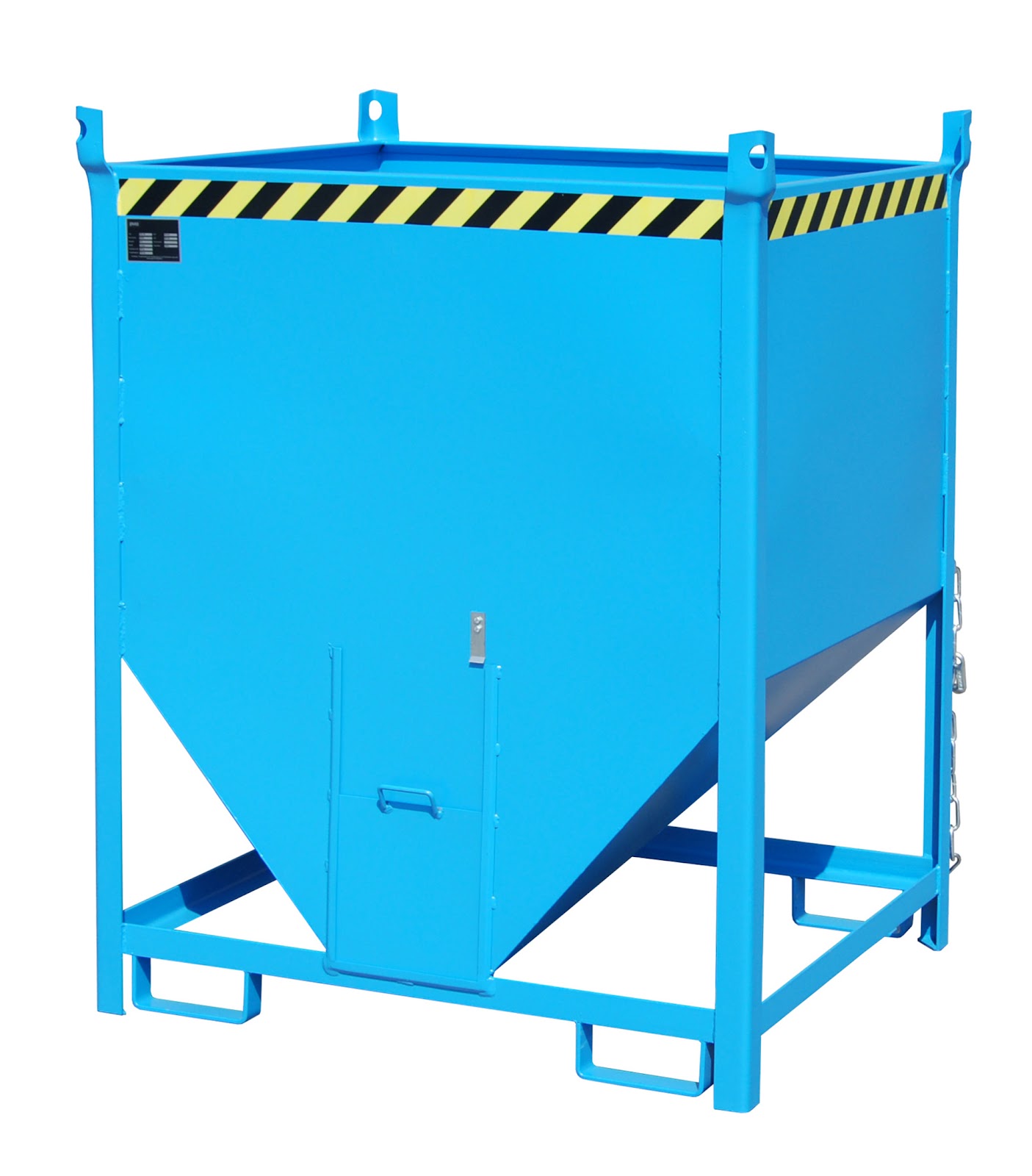 Silocontainer SGS 100, gelakt, Lichtblauw