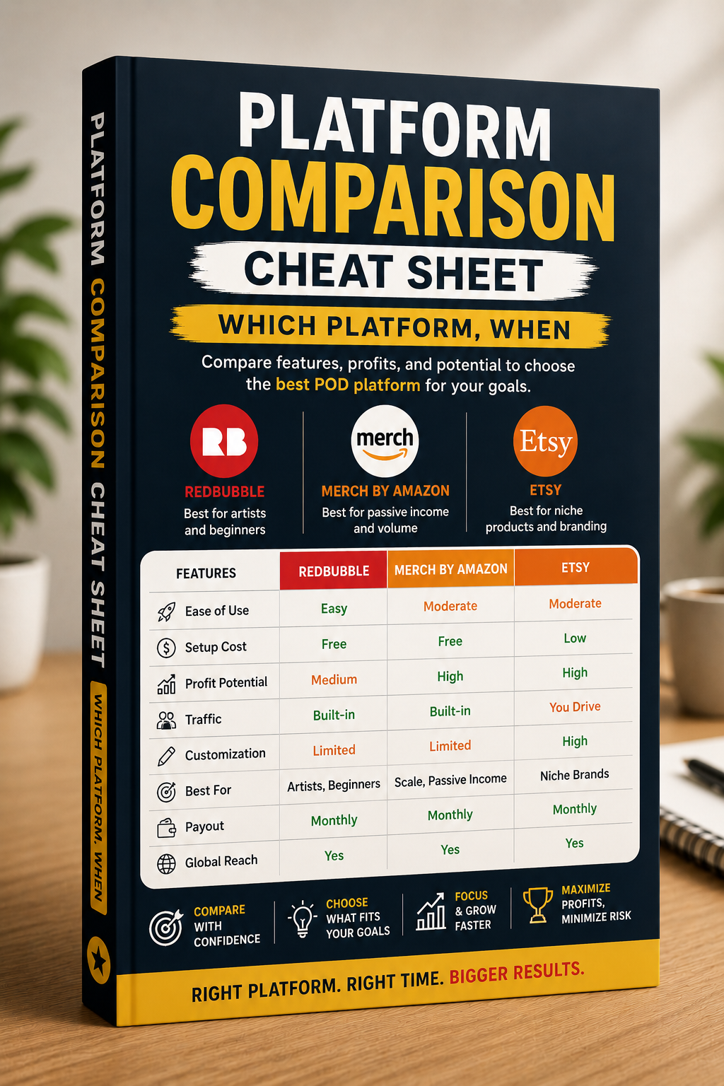Platform Comparison Cheat Sheet