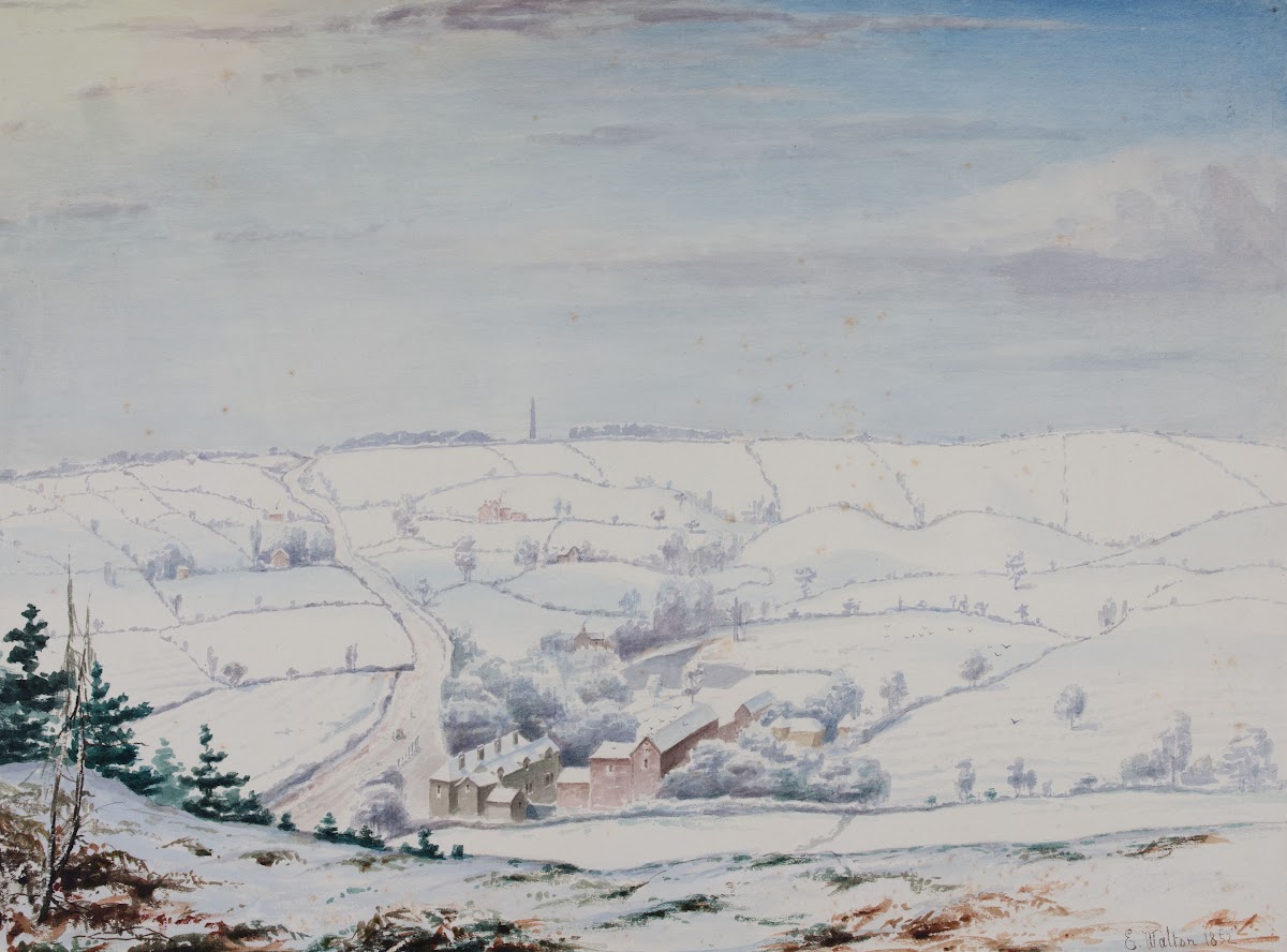 From Rednal Hill Winter 1852