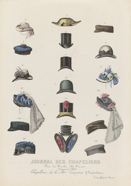 Journal des Chapeliers  Chapellerie de la Mon 1876