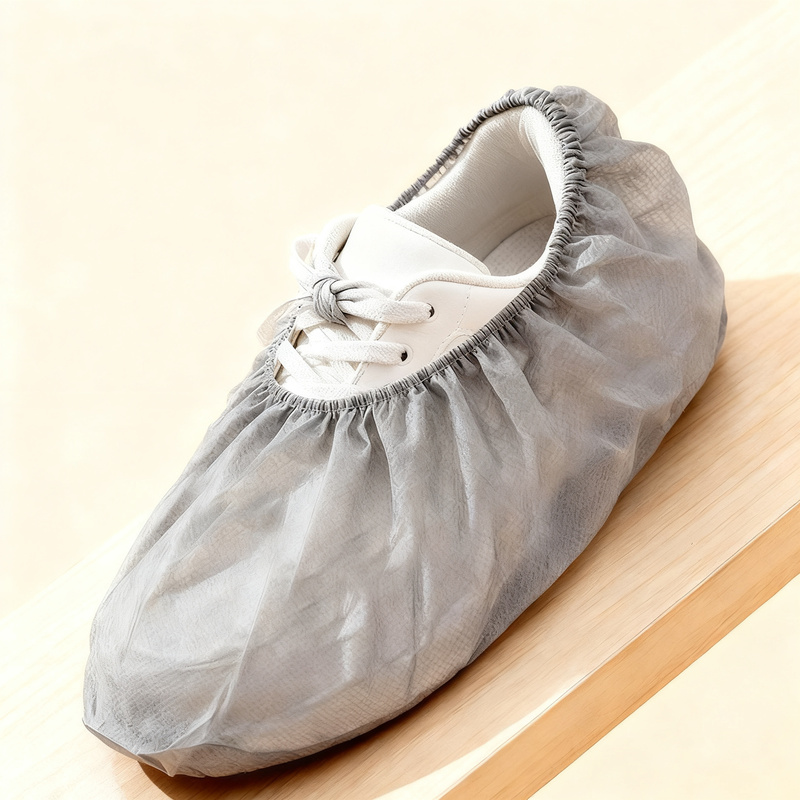 Schuhüberzieher aus Vliesstoff, rutschfest