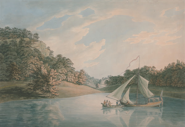 The Lake Hawkstone Park Shropshire 1790
