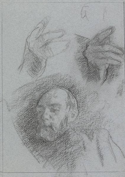 Kop  en handstudies 1874   1925