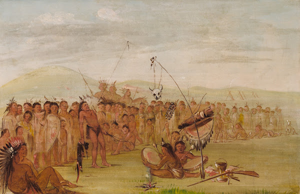 Self Torture In a Sioux Religious Ceremony 1835 1837