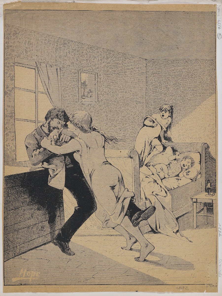 Gravure De Presse Le Journal Illustré 1882