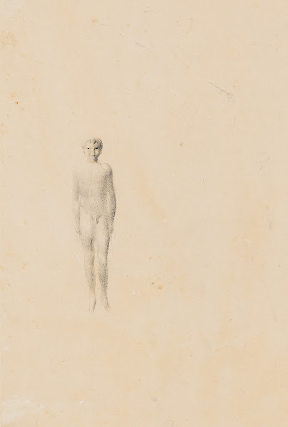 Stehender Knabenakt 1920
