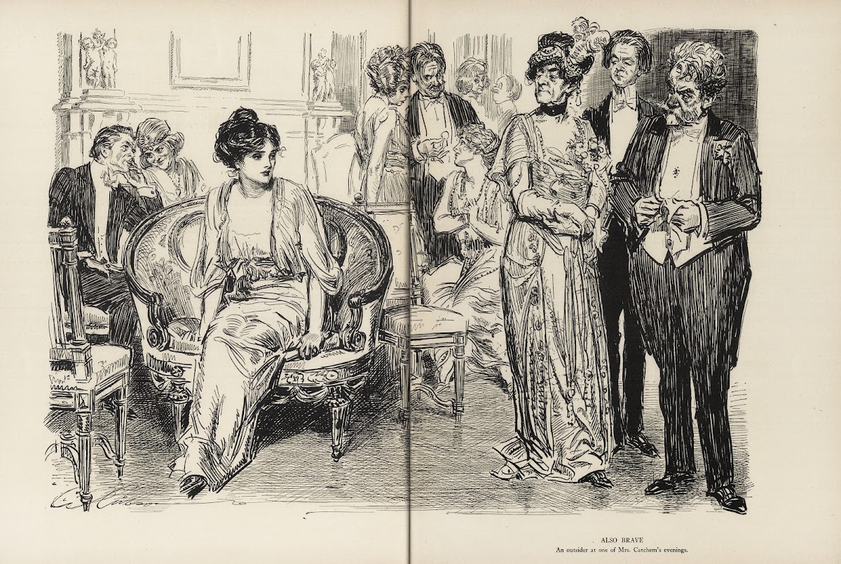 Also Brave  An outsider at one of Mrs Catchems evenings 1916