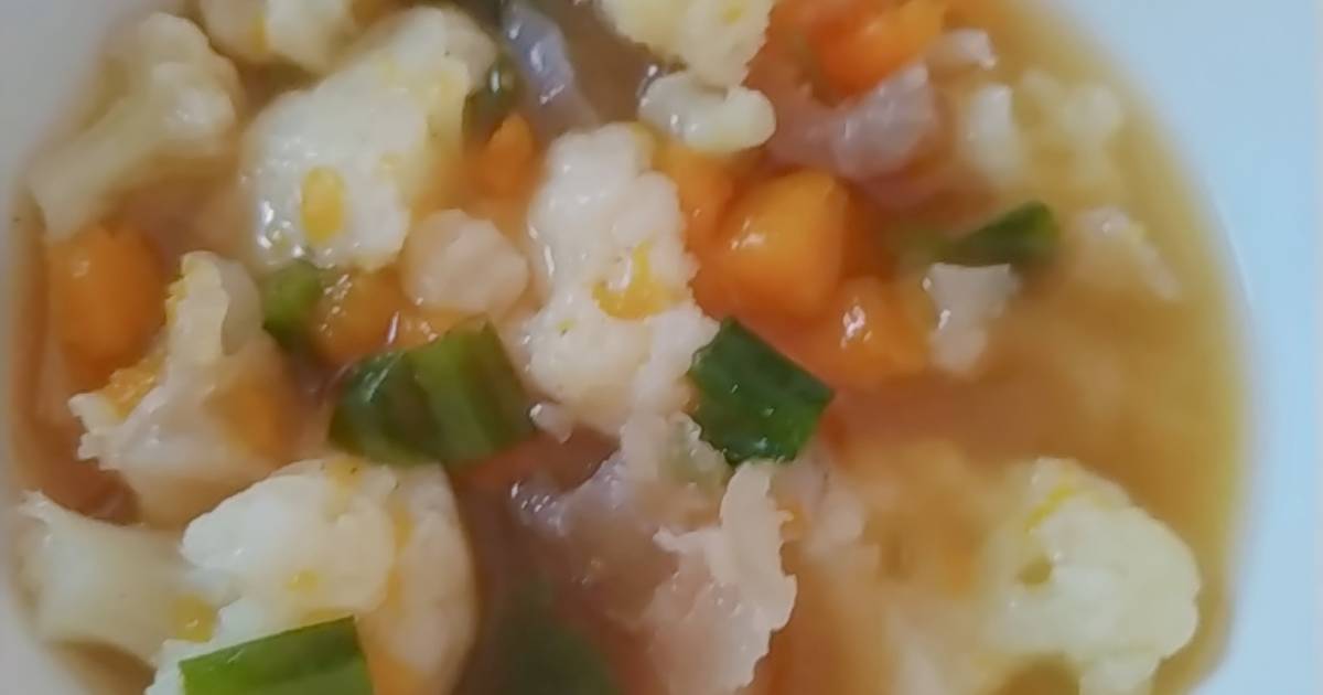 Súp bí đỏ gân bò bông cải trắng