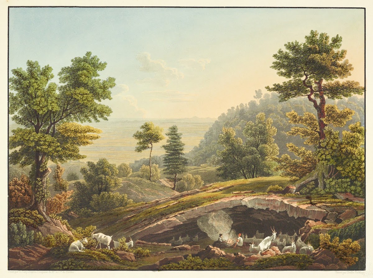 Ansicht einer Hirtenszene im Jura 1915 1945