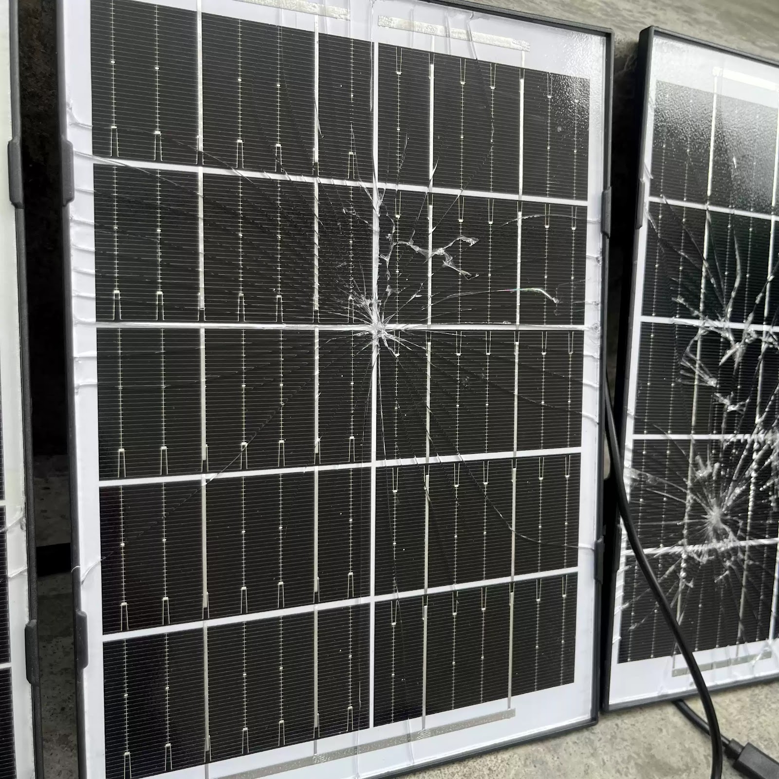 Broken 8W 5V Solar Panel but still Chargable for phone and powerbank