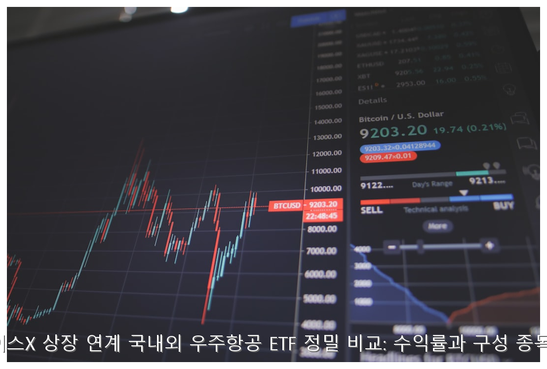 스페이스X 상장 연계 국내외 우주항공 ETF 정밀 비교: 수익률과 구성 종목 분석 핵심 안내 및 분석 인포그래픽 (5)