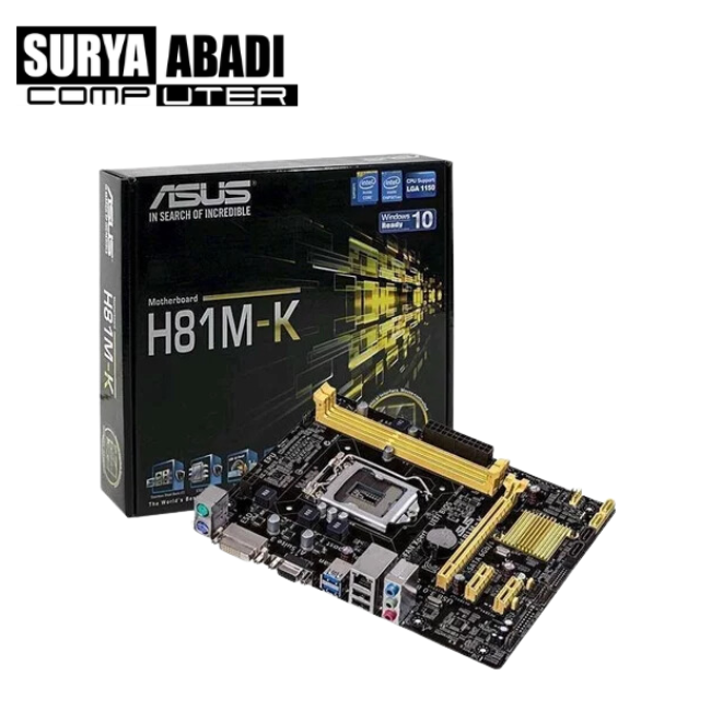 MOTHERBOARD ASUS H81