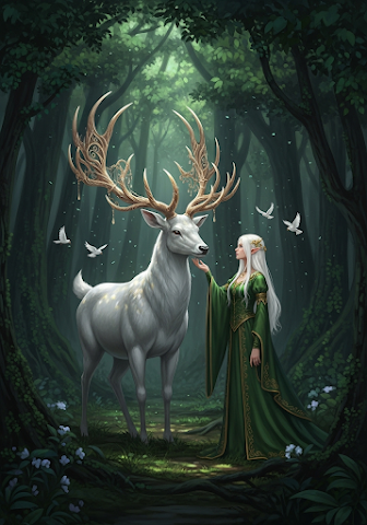 Enchanted Forest Deer