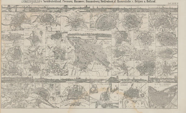 Atlas der Abbildungen Pierers Universal Lexikon Pl63 1848