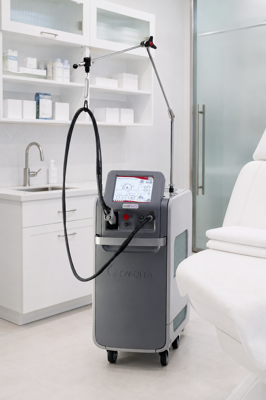 Candela GentleMax Pro laser hair removal machine at Laser Me