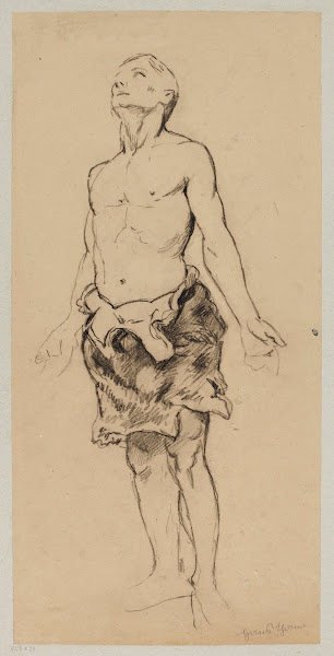 Study of a male figure 1886