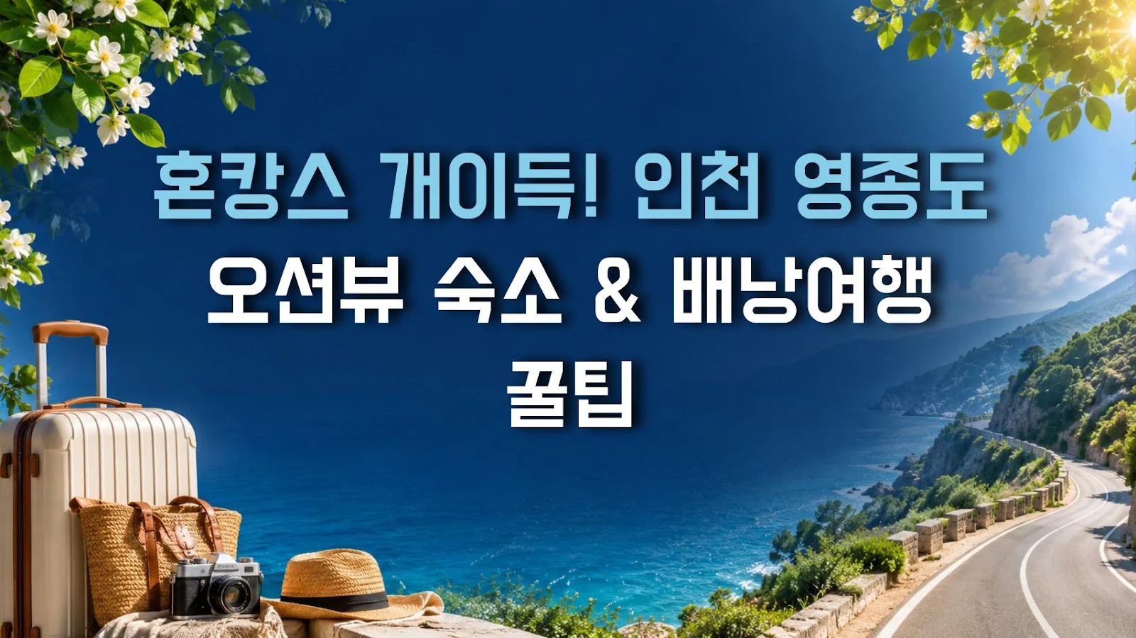 혼캉스 개이득! 인천 영종도 오션뷰 숙소 & 배낭여행 꿀팁