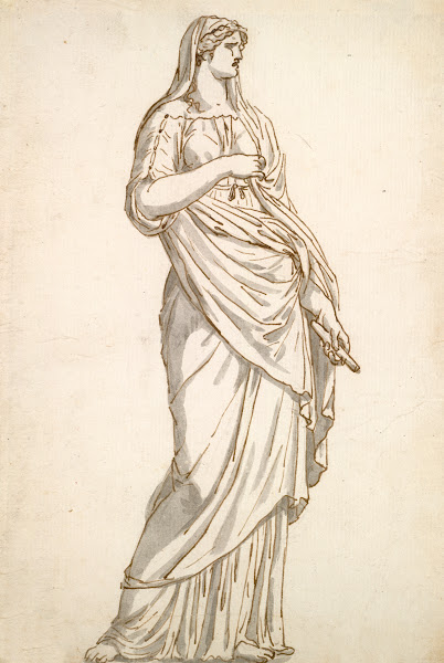 Study of the Sabine Statue from the Villa Medici c 1775 1780