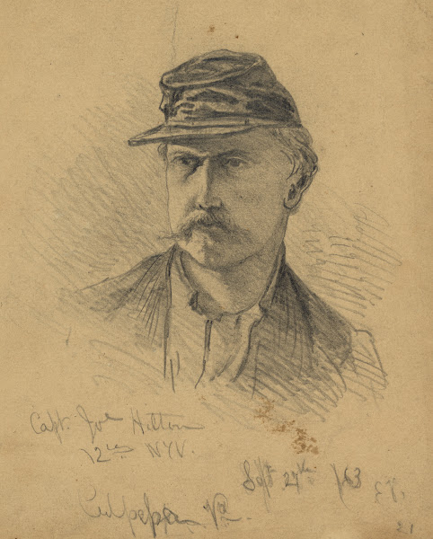 Capt Joe Hilton 12th NYV Culpeper Va 1863