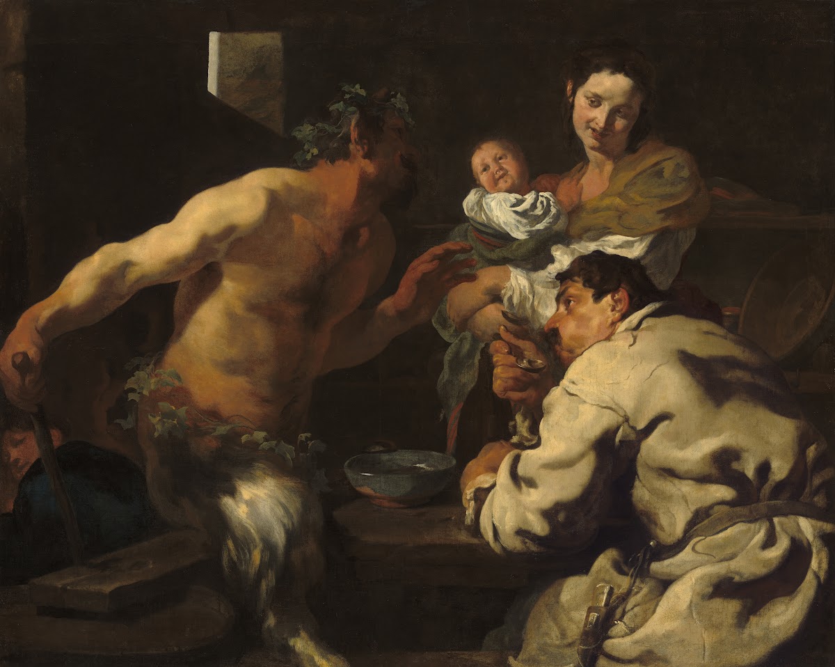 The Satyr and the Peasant possibly c 1623 1626