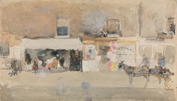 Street Scene in Chelsea ca 1888