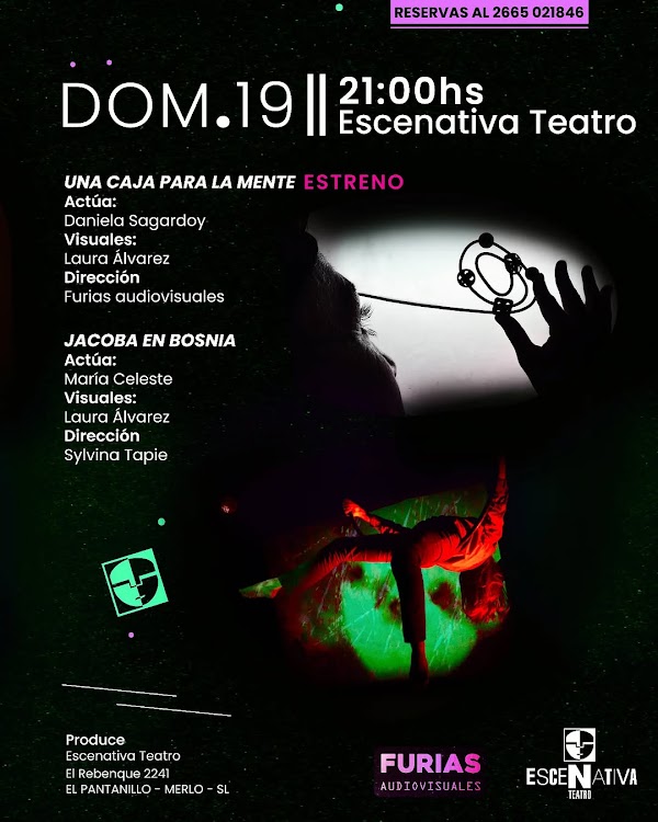 Fin de semana de esceNActiva! Dos obras de teatro breve