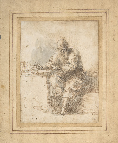 St Jerome Reading 16th17th century