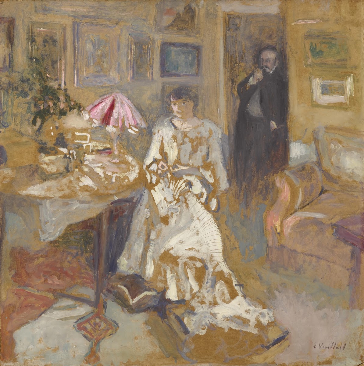 Monsieur et Madame Jos Hessel rue de Rivoli circa 1904