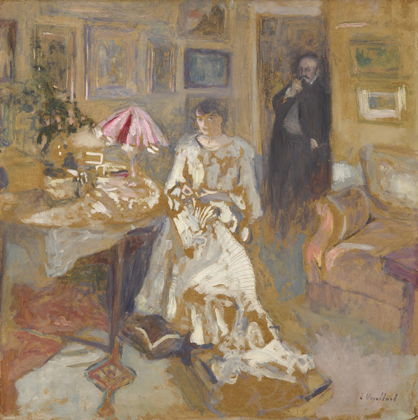 Monsieur et Madame Jos Hessel rue de Rivoli circa 1904