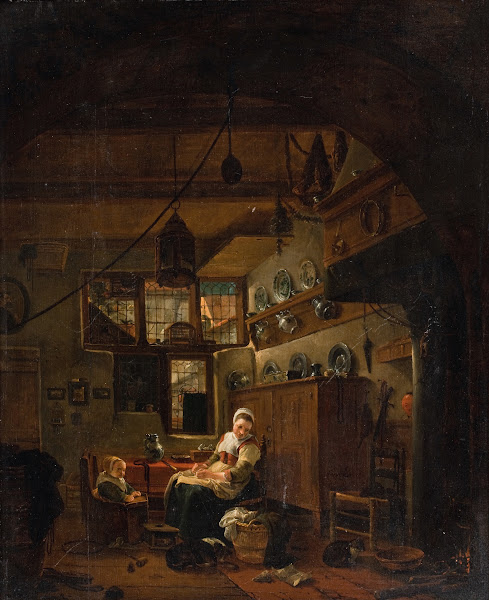 Interior of a Dutch Farm Cottage 1630   1677