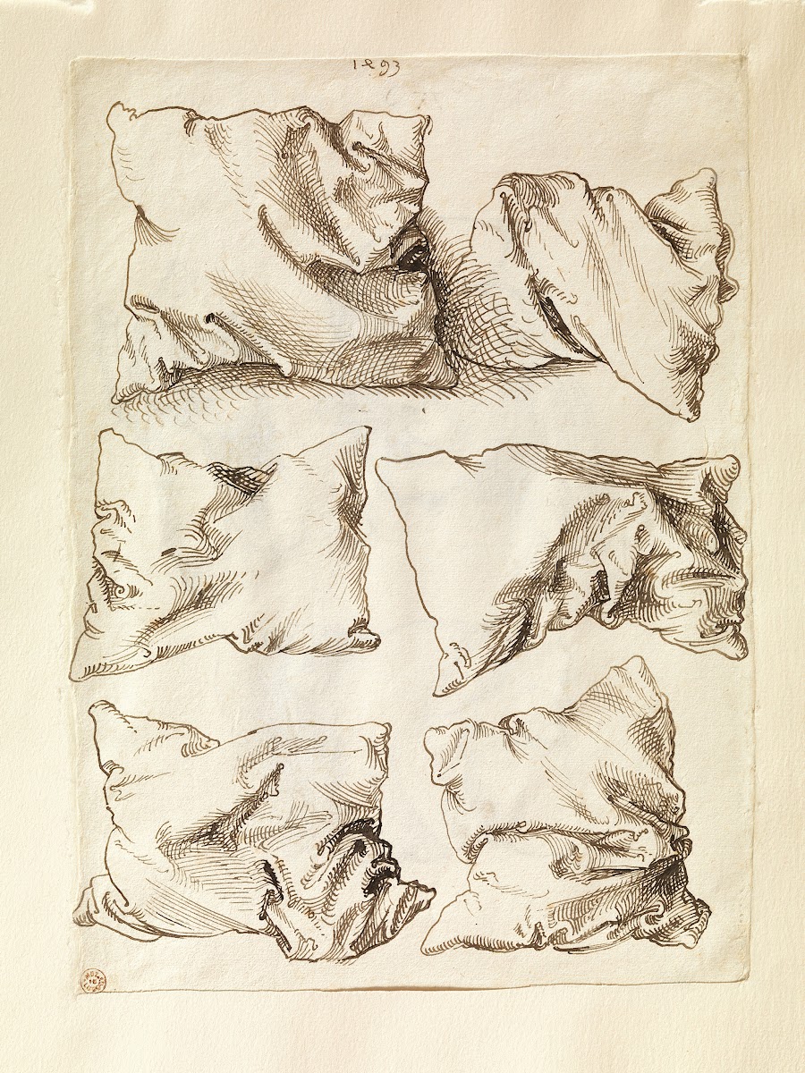 Six Studies of Pillows 1493