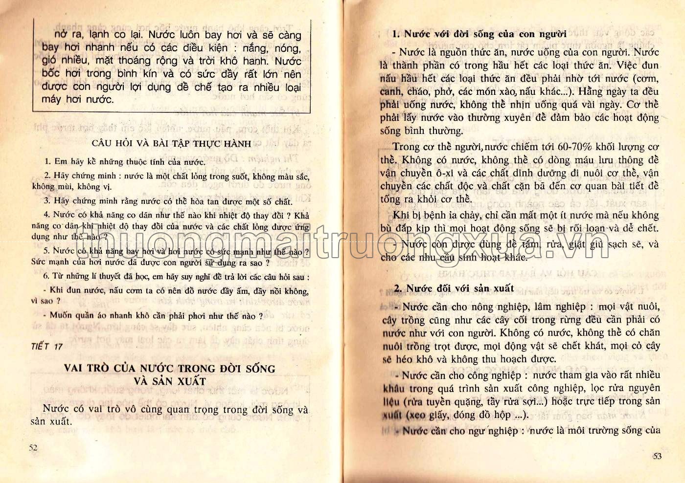Tìm hiểu tự nhiên và xã hội 5 phổ cập (1993) - Trang 181