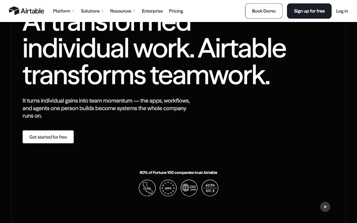 Captura de Airtable