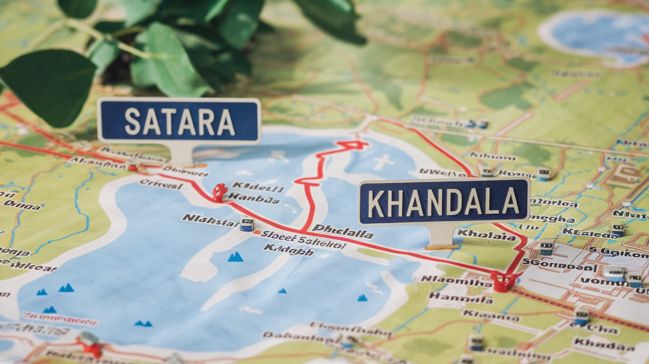 how to reach khandala from satara