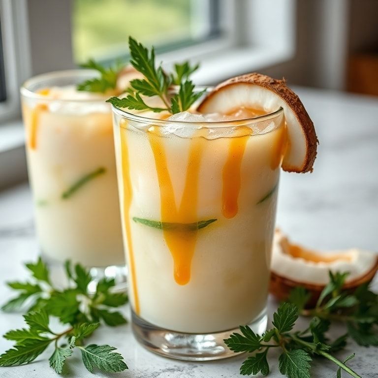 Coconut Water Drinks Healthy Hydration Ideas – Easy Homemade Refreshers finished