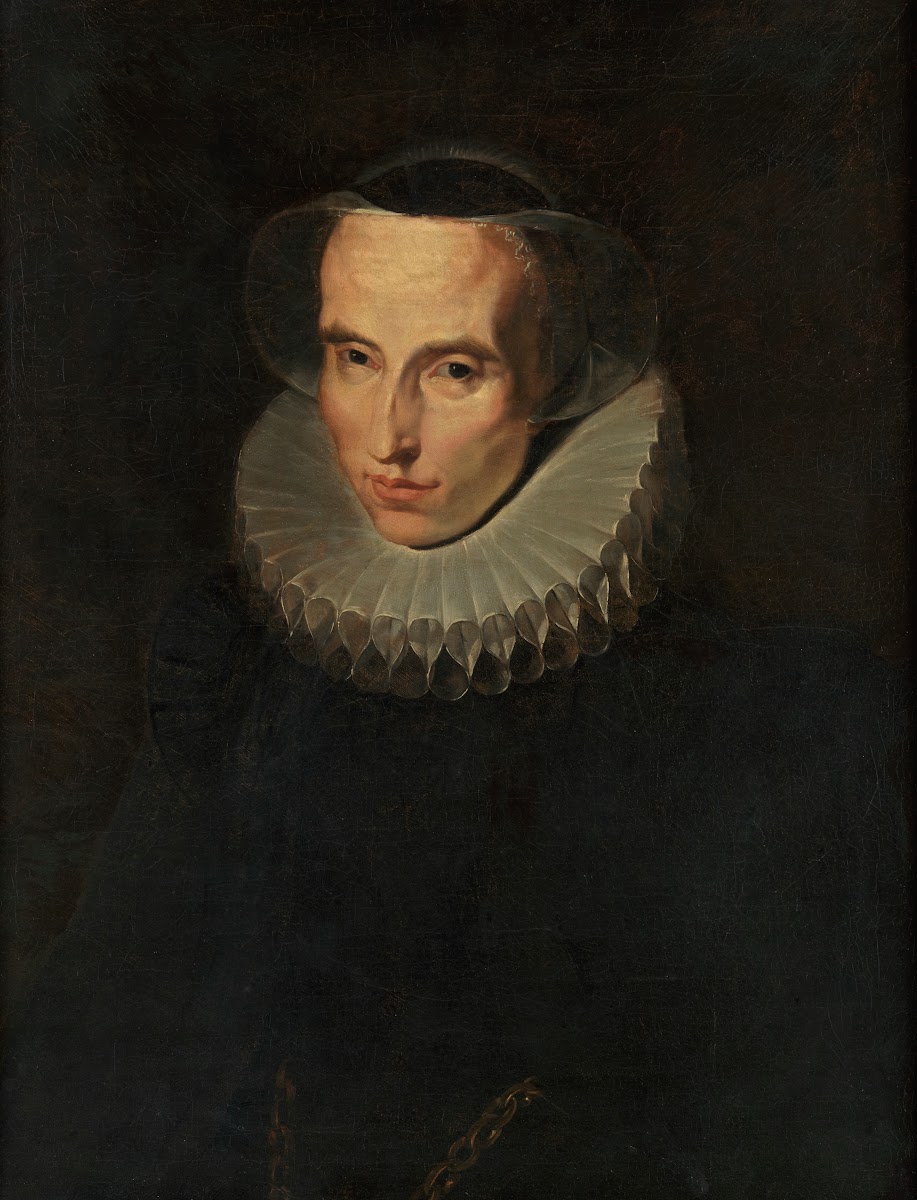Portret van Martina Plantin 18th century