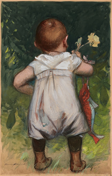 Etude denfant de dos